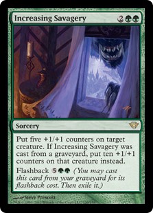 Increasing Savagery (Foil)
