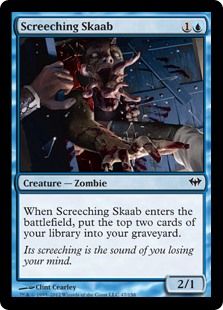 Screeching Skaab (Foil) Screeching Skaab (Foil)