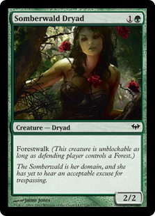 Somberwald Dryad (Foil) Somberwald Dryad (Foil)
