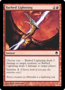Barbed Lightning (Foil) Barbed Lightning (Foil)
