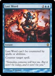 Last Word (Foil)