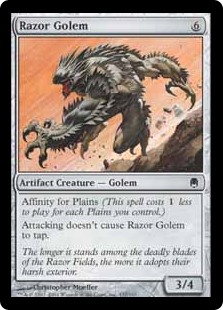 Razor Golem (Foil)