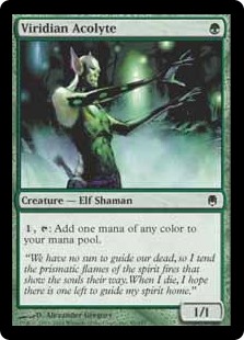 Viridian Acolyte (Foil)