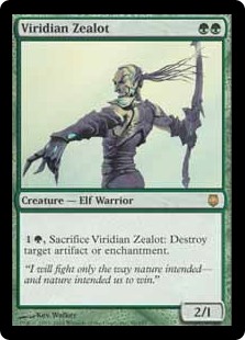 Viridian Zealot (Foil)
