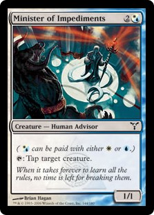 Minister of Impediments (Foil)