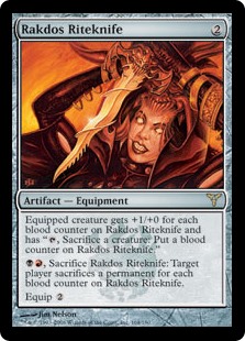 Rakdos Riteknife (Foil)