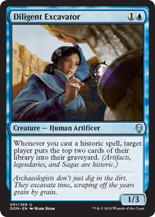 Diligent Excavator (Foil)
