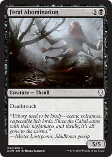 Feral Abomination (Foil)