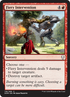 Fiery Intervention (Foil)