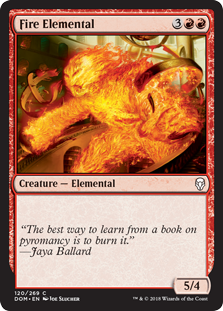 Fire Elemental (Foil)