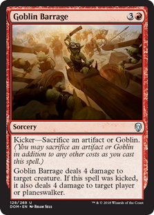 Goblin Barrage (Foil)