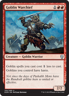 Goblin Warchief (Foil)