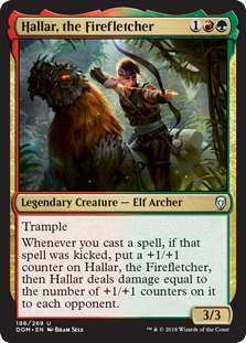 Hallar, the Firefletcher (Foil)