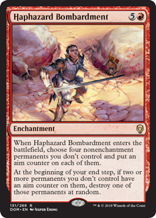 Haphazard Bombardment (Foil)