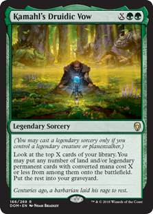 Kamahl's Druidic Vow (Foil) Kamahl's Druidic Vow (Foil)