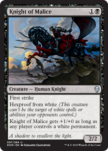 Knight of Malice (Foil) Knight of Malice (Foil)