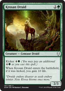 Krosan Druid (Foil) Krosan Druid (Foil)