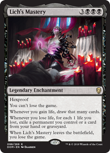 Lich's Mastery (Foil) Lich's Mastery (Foil)