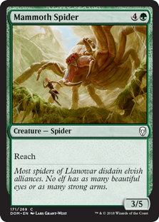 Mammoth Spider (Foil) Mammoth Spider (Foil)