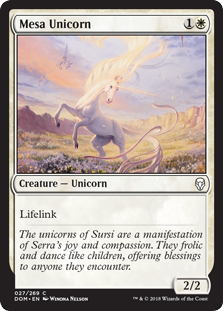 Mesa Unicorn (Foil) Mesa Unicorn (Foil)