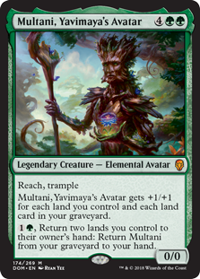Multani, Yavimaya's Avatar (Foil) Multani, Yavimaya's Avatar (Foil)