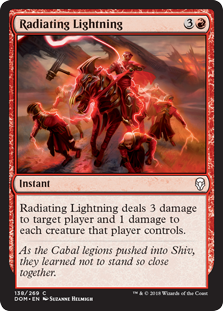 Radiating Lightning (Foil) Radiating Lightning (Foil)