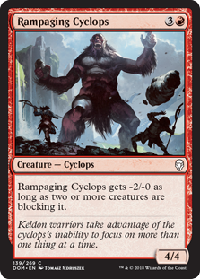 Rampaging Cyclops (Foil) Rampaging Cyclops (Foil)