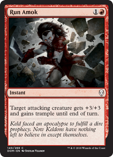 Run Amok (Foil) Run Amok (Foil)