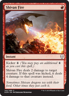 Shivan Fire (Foil) Shivan Fire (Foil)