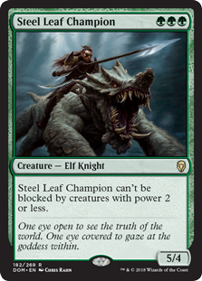 Steel Leaf Champion (Foil) Steel Leaf Champion (Foil)