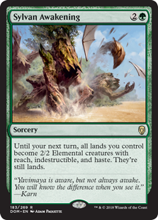 Sylvan Awakening (Foil) Sylvan Awakening (Foil)