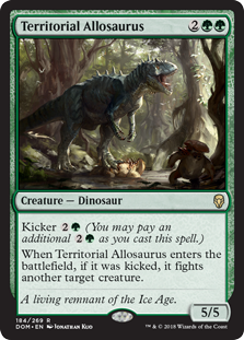 Territorial Allosaurus (Foil) Territorial Allosaurus (Foil)