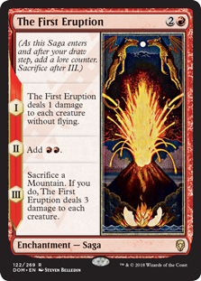The First Eruption (Foil) The First Eruption (Foil)