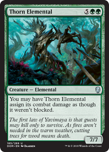 Thorn Elemental (Foil) Thorn Elemental (Foil)