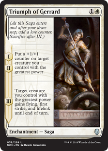 Triumph of Gerrard (Foil) Triumph of Gerrard (Foil)