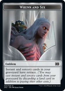 Emblem - Wrenn and Six // Monk Double-sided Token
