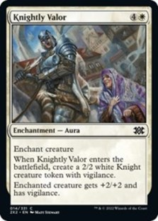 Knightly Valor (Foil)