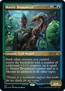 Master Biomancer (Foil Etcherd) (Foil)