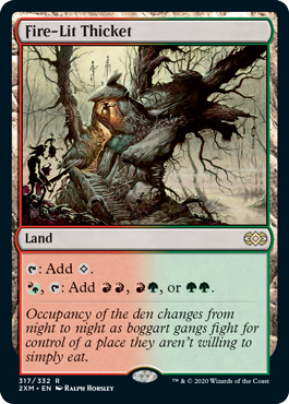 Fire-Lit Thicket (Foil)