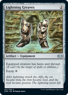 Lightning Greaves (Foil)