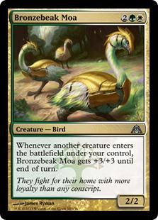 Bronzebeak Moa (Foil)