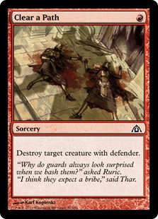 Clear a Path (Foil)