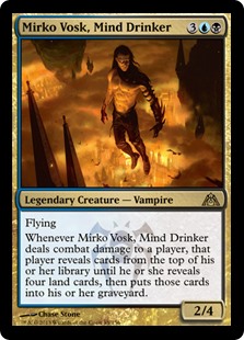 Mirko Vosk, Mind Drinker (Foil) Mirko Vosk, Mind Drinker (Foil)