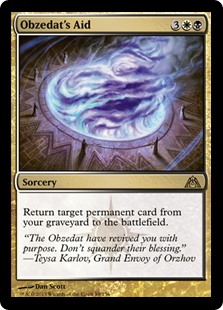 Obzedat's Aid (Foil) Obzedat's Aid (Foil)