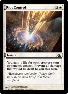 Riot Control (Foil)