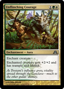 Unflinching Courage (Foil)