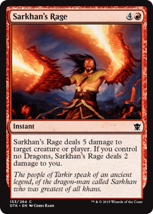 Sarkhan's Rage Sarkhan's Rage