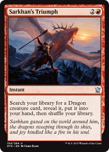 Sarkhan's Triumph Sarkhan's Triumph