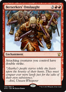 Berserkers' Onslaught (Foil)