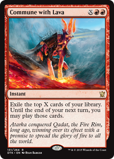 Commune with Lava (Foil)